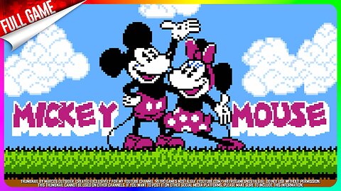 Mickey Mousecapade (NES - US) Longplay