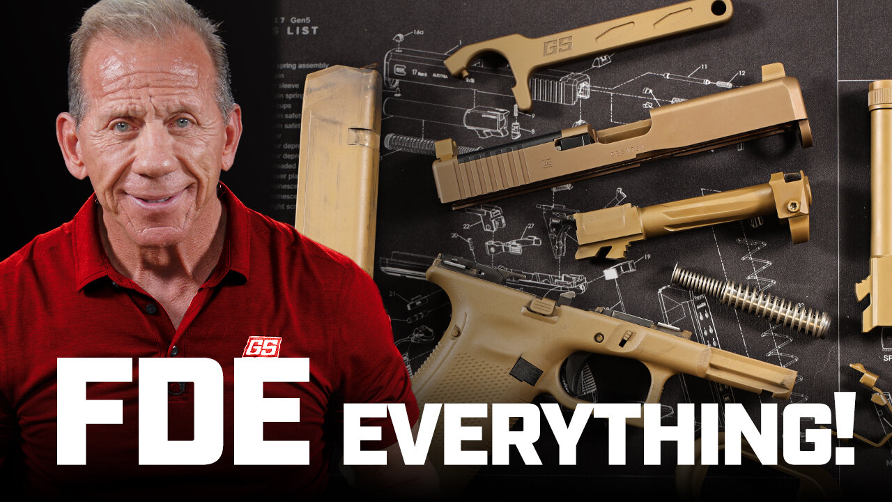 Glock Factory Parts In FDE!