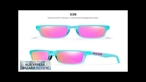 2024 Kdeam High Quality Polarized Sunglasses for Women Men Transparent Frame Fashion Review