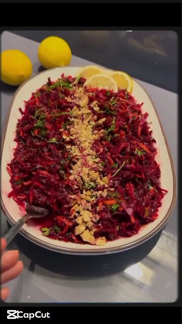 Healthy, Colorful & Delicious Beetroot Salad 😍