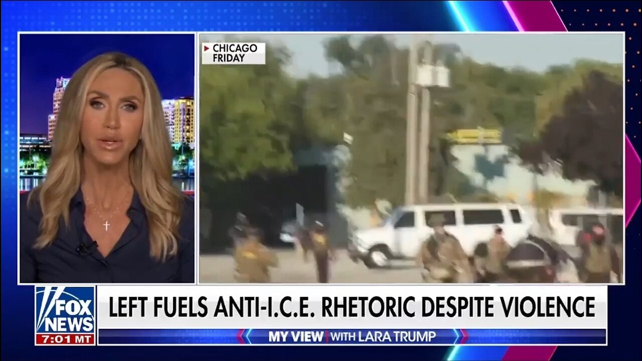 Lara Trump: Left Fuels Anti ICE Rhetoric Despite Violence