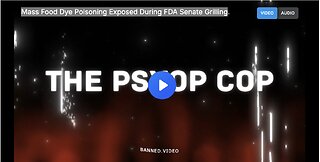 Mass Food Dye Poisoning Exposed During FDA Senate Grilling