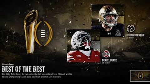 EA SPORTS CF25 8 OHIO STATE VS 7 NOTRE DAME.