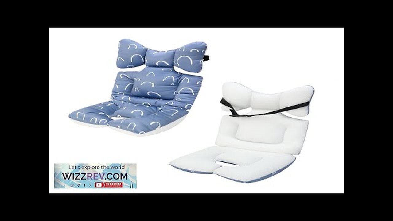 Baby Stroller Seat Liner - Breathable 3D Mesh Cooling Pad For Infants & Toddlers