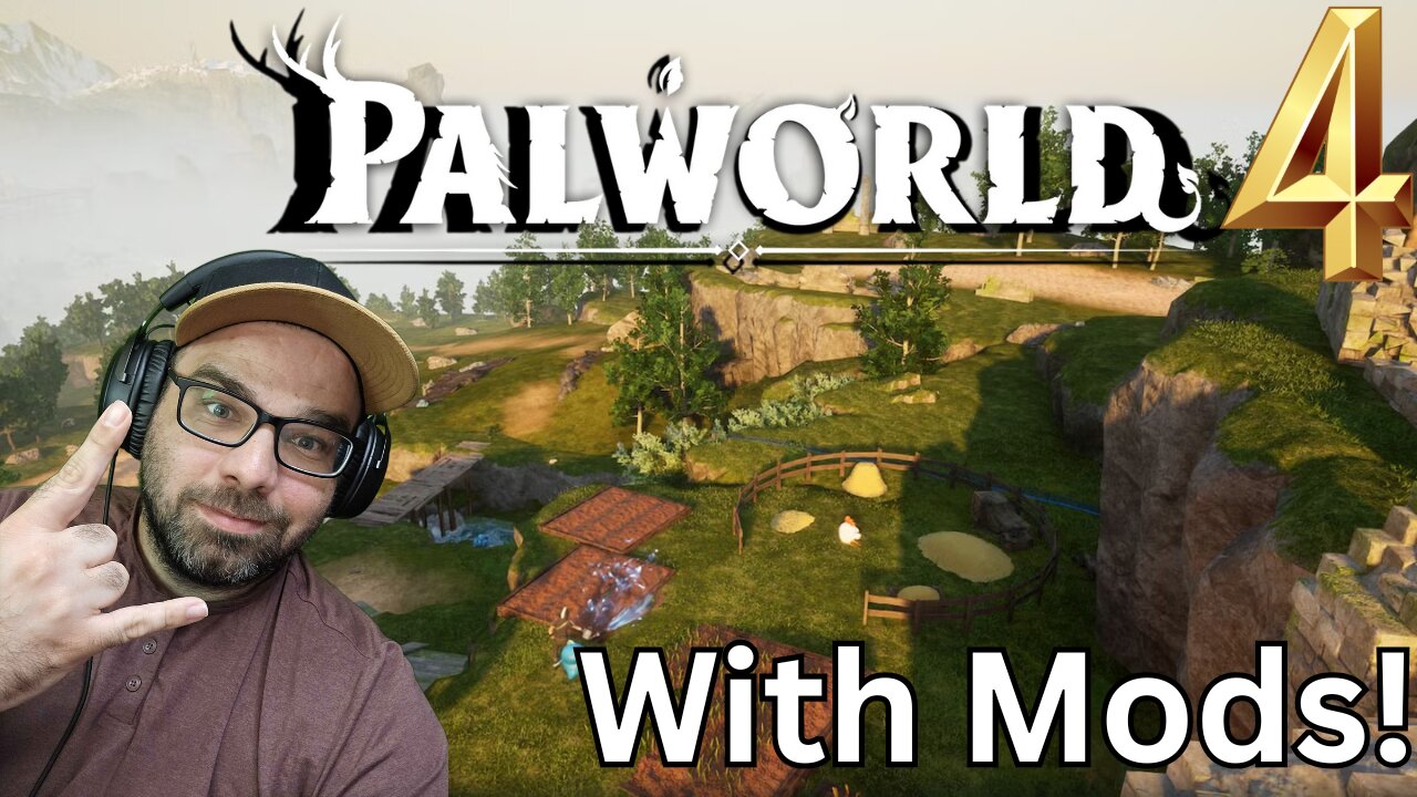 Playing Palworld!! With Mods Stream 4