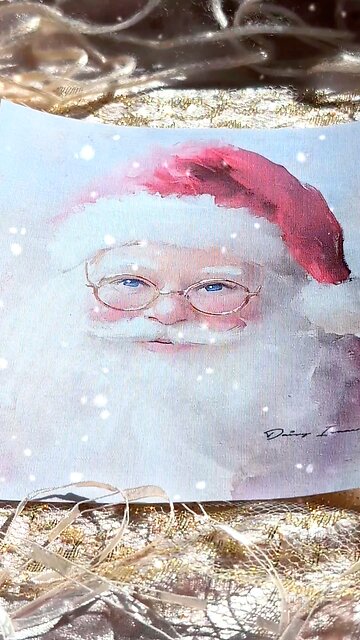 Shabby Chic Santa!