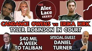 Erika Kirk vs Candace Owens | Maduro Oil Tanker Seized | Guest: Daniel Turner | The Alec Lace Show