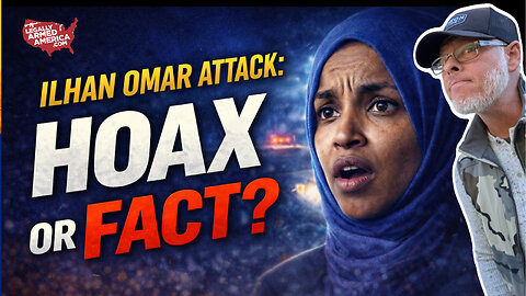 JIZZGATE: Ilhan Omar's 68 IQ hoax exposed after staged "attack"
