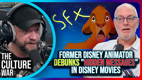 Tom Bancroft Debunks "Hidden Messages" In Disney Movies, Timcast Crew Shocked