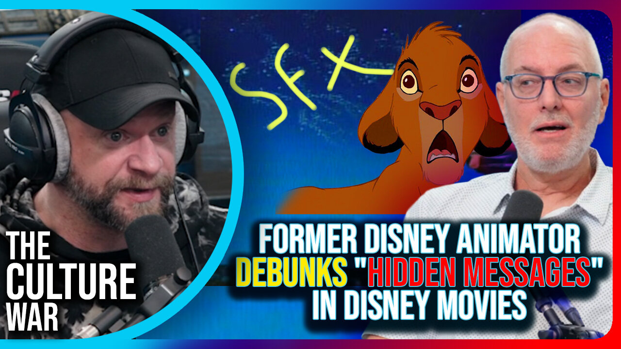 Tom Bancroft Debunks "Hidden Messages" In Disney Movies, Timcast Crew Shocked