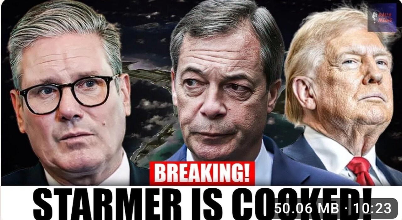 Nigel Farage Just Made A Statement To Keir Starme Trump will kick