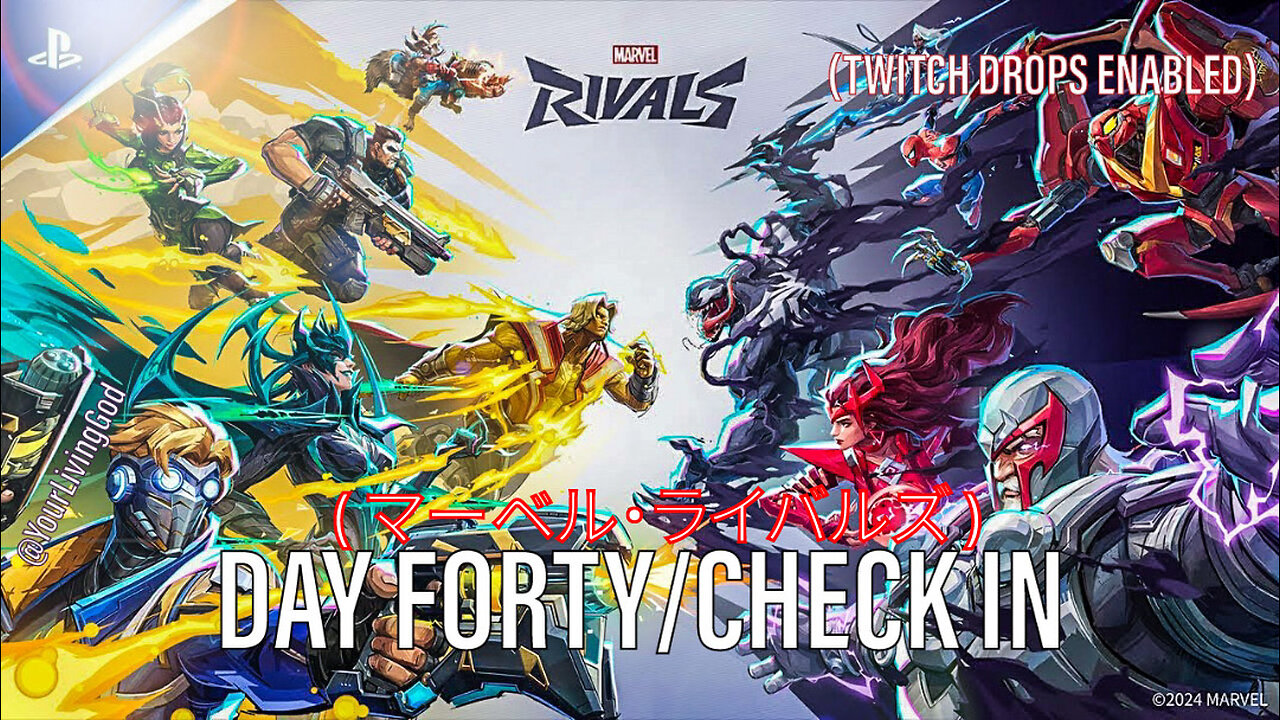 MARVEL RIVALS PS5 : DAY FORTY / CHECK IN