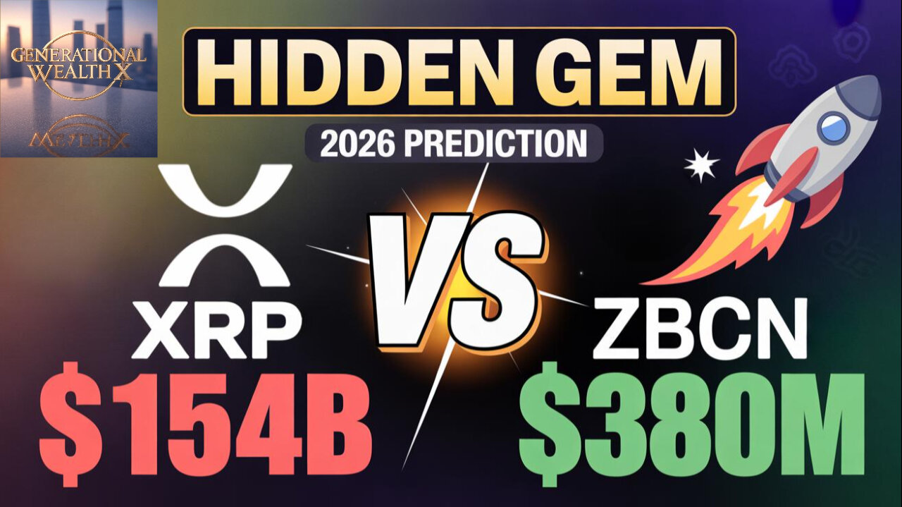 XRP vs ZBCN: This $380M Crypto Could Deliver 50X While XRP Does 3X in 2026