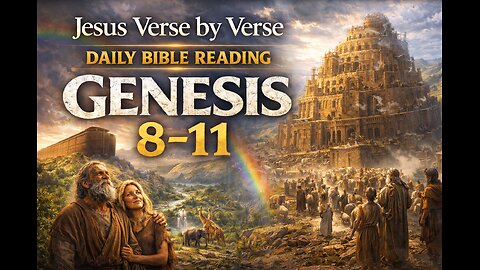 📖 Bible in a Year — Day 3: Genesis 8–11