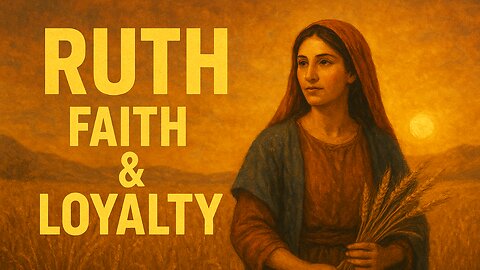 THE BOOK OF RUTH: LOYALTY, FAITH, AND GOD’S REDEMPTION #ruth #naomi #biblestory #loyalty