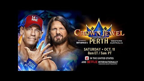 John Cena vs. AJ Styles WWE Crown Jewel Hype Package - WWE