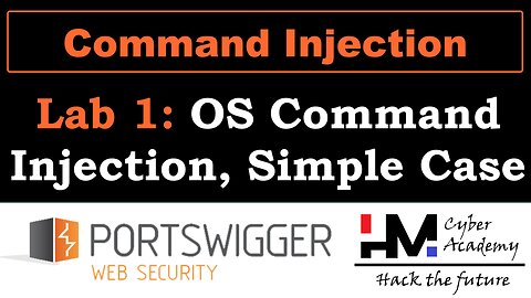 Command Injection 1 | OS Command Injection, Simple Case
