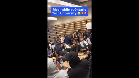 Toronto influencer Fique caught cooking curry inside an OTU classroom #fique #toronto #canada #japd