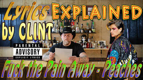 Lyrics Explained by Clint Fuck the Pain Away - Peaches