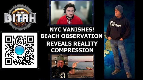 [Jul 23, 2025] NYC Vanishes! Beach Observation Reveals Reality Compression #shorts - Hijacking Perspective w/ Angels of Light [DITRH]