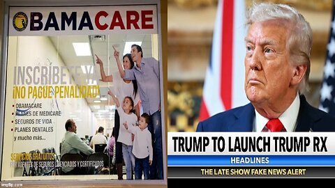 Trump RX - Pfizer - Obamacare - The Devil Is In The Details!