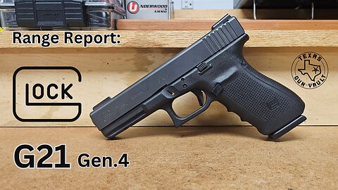 Range Report: Glock G21 Gen. 4 - Glock's large frame .45 ACP pistol