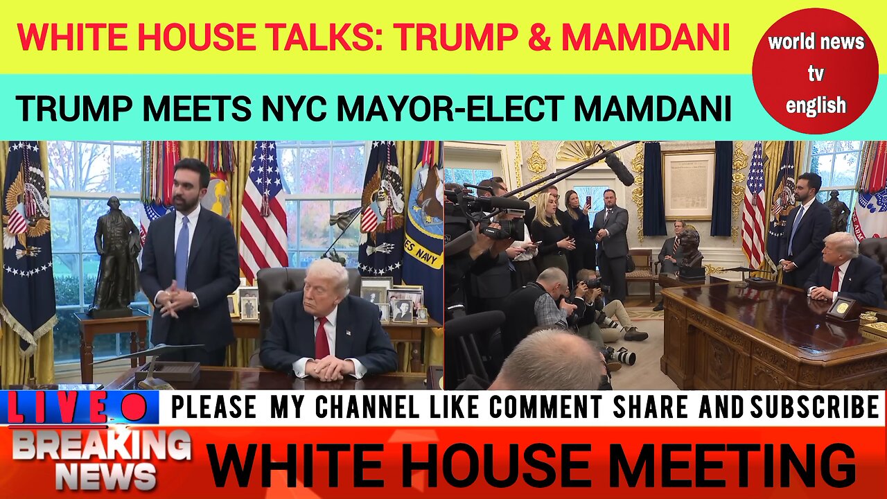 Trump, Mamdani Align on Urban Policy Issues