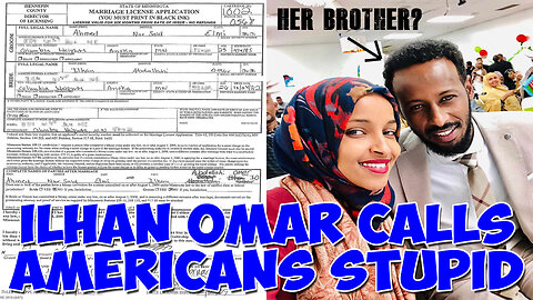 Ilhan Omar Calls Americans Stupid