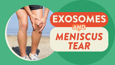 Exosomes and meniscus tear