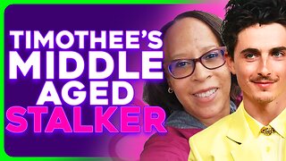 Timothee Chalamet's Middle Aged SUPER FAN Becomes Ironic Stan ICON