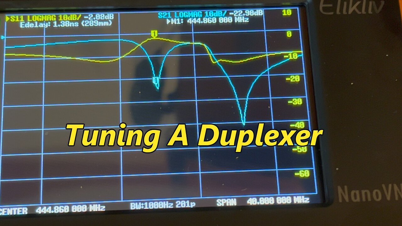 Tuning An Old Duplexer