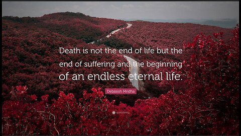 Death is not natural!