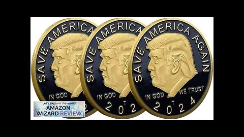 3pc President Donald Trump Coin Trump 2024 Coin Save America Again Challenge Review