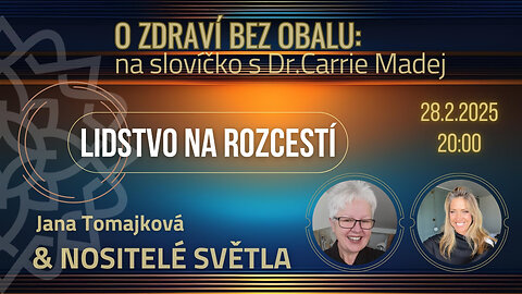 Nositelé Světla 💫:O zdraví bez obalu: na slovíčko s Dr. Carrie Madej, 28.2.2025