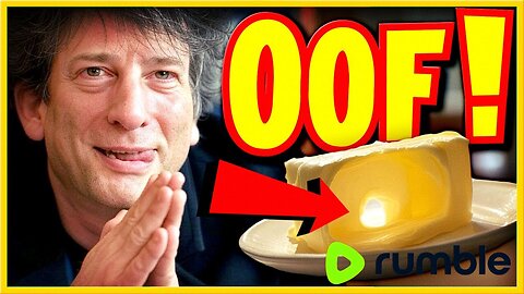 HOLY CRAP! Male Feminist Neil Gaiman Accused of WHAT?!... "I Can't Believe It's Not Butter!"