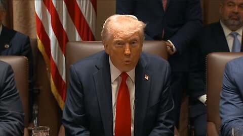 President Trump holds first Cabinet meeting of his second term