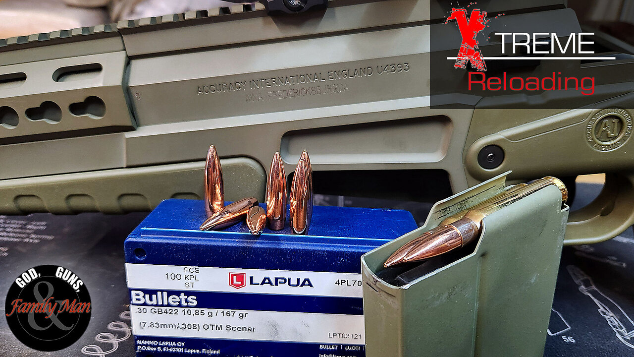 Testing Lapua Bullets in the Accuracy International AXSA (Extreme Reloading ep.04)