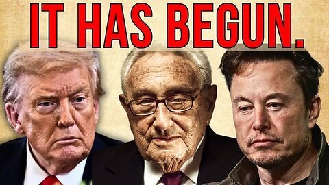 “Project Genesis” - Kissinger’s Final Plan & Trump executed it