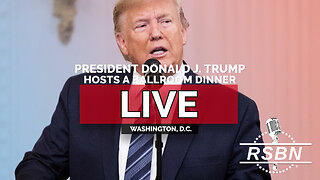 LIVE: President Trump Hosts a White House Ballroom Dinner - 10/15/25