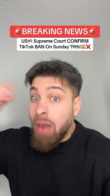 TIKOK SHUT DOWN CONFIRMED SUNDAY 19th