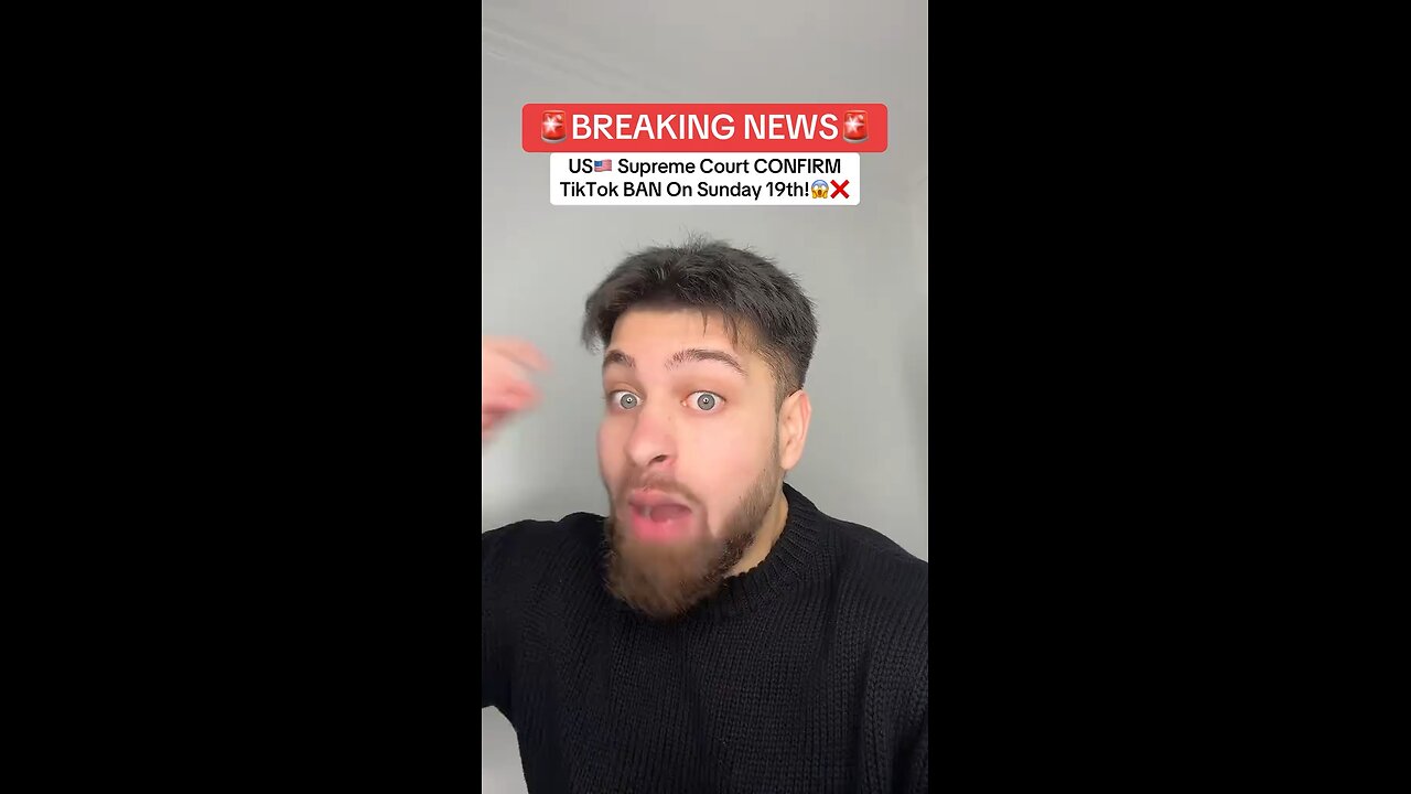 TIKOK SHUT DOWN CONFIRMED SUNDAY 19th