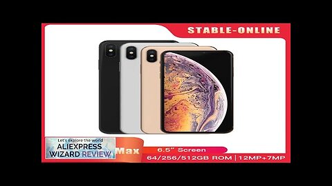 Original Apple iPhone XS Max 64GB/256GB Smartphone 6.5" RAM 4GB Hexa Core Review