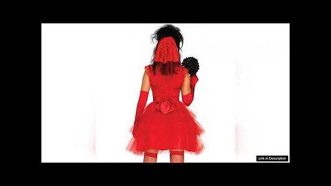 Beetle Bride Red Costume Dress Small Review