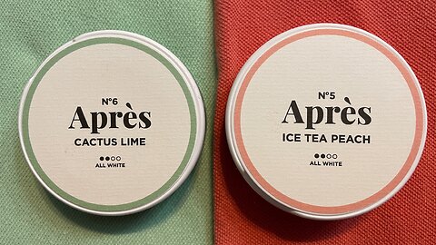 Après (No5 & No6) Nicotine Pouches Review