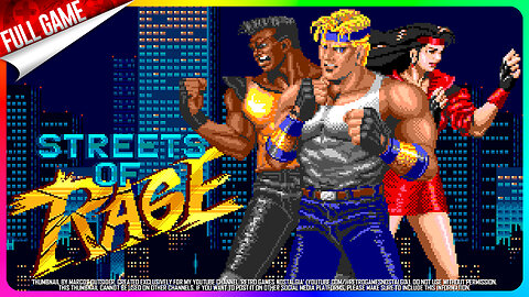 Streets of Rage [Sega Classics Arcade Collection 5-in-1] (Sega CD - US) Longplay