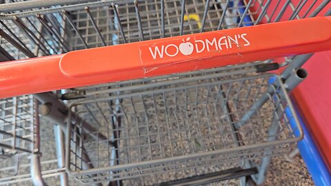 woodmans shopping cart at farm and fleet