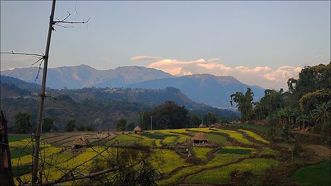 BEAUTIFUL NATURE VIEW FROM VILLAGE