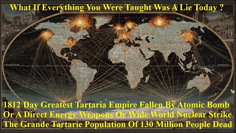 1812 Day Greatest Tartaria Empire Fallen By Direct Energy Weapons Or A Wide World Nuclear Strike