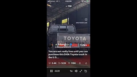 10k Toyota truck will be available in the United States 🇺🇸