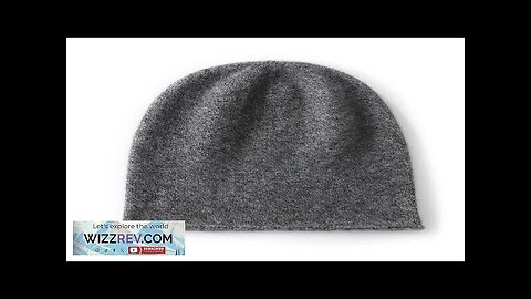 2024 Winter Unisex 100 Cashmere Hats Outdoor Casual Keep Warm Solid Color Review